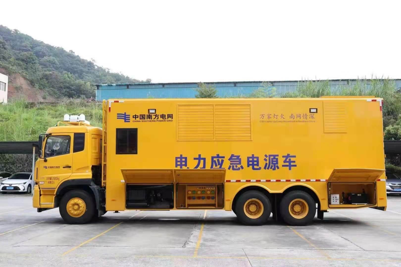 二七安康大型柴油发电机发电车UPS电源出租租赁